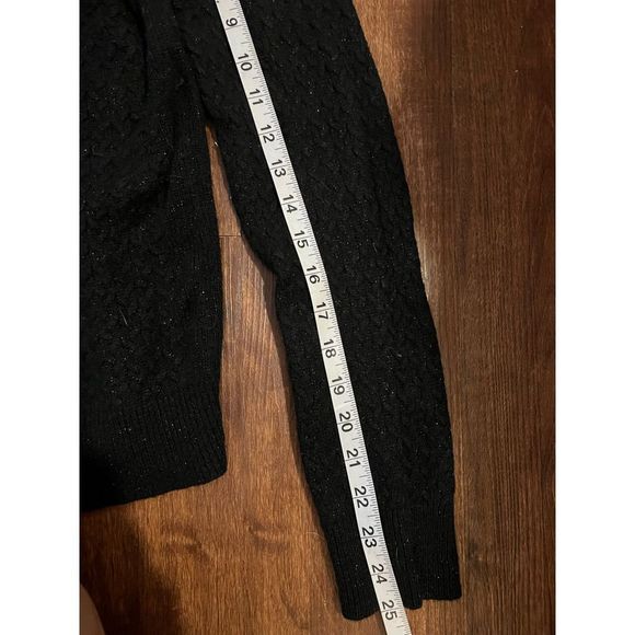 Loft Black Sweater L - Picture 4 of 6
